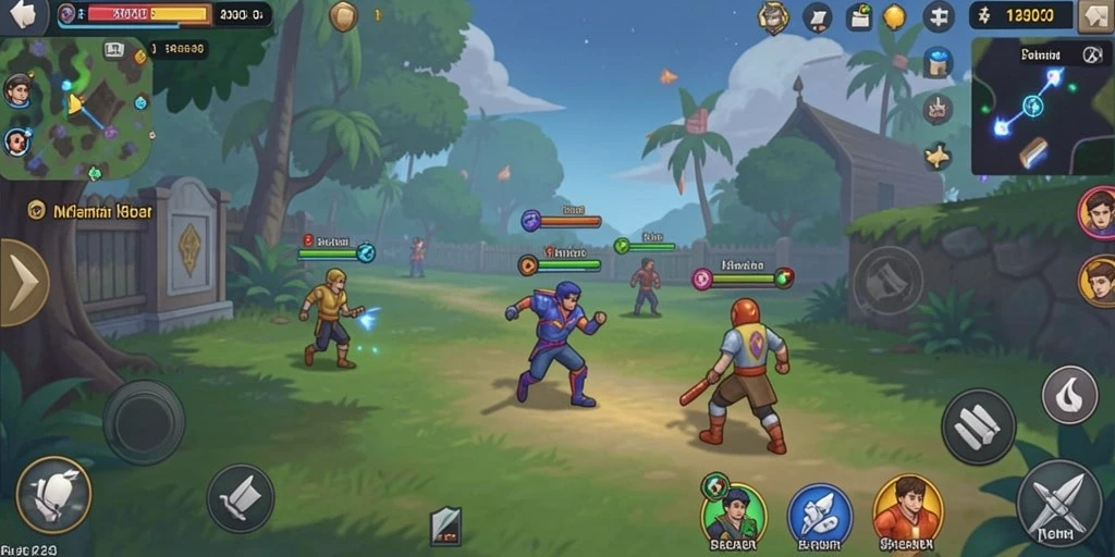 Screenshot menampilkan fitur kustomisasi avatar.