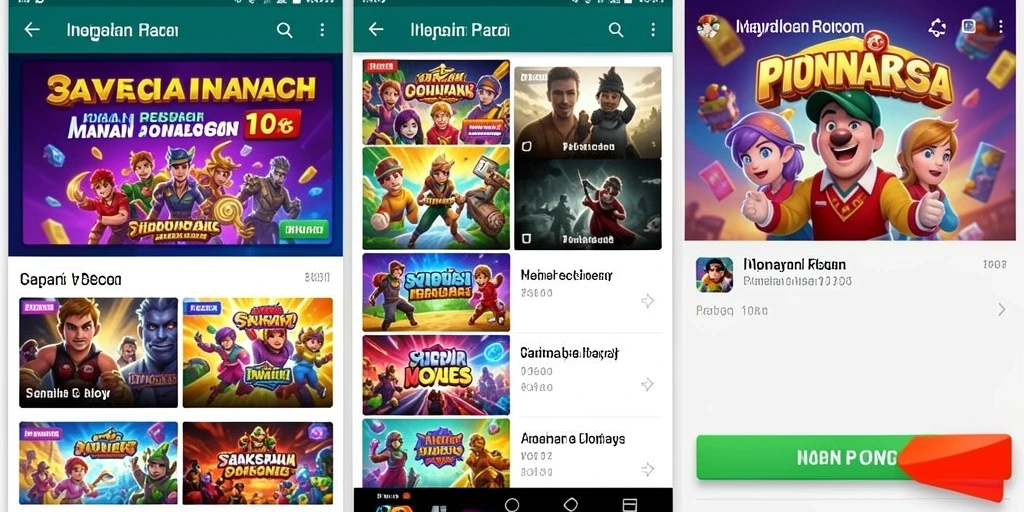 Tantangan level yang beragam dan mendebarkan.