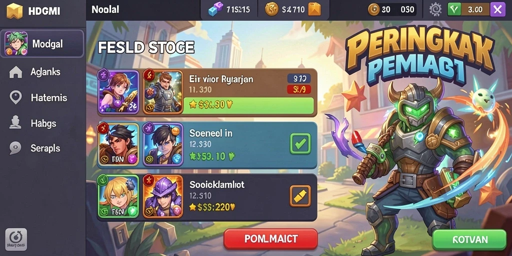 Komunitas aktif dan bersahabat di dalam game.