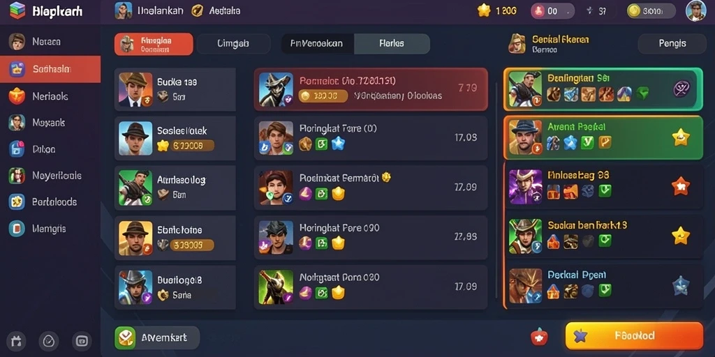 Level-level menantang yang menguji keterampilan pemain.