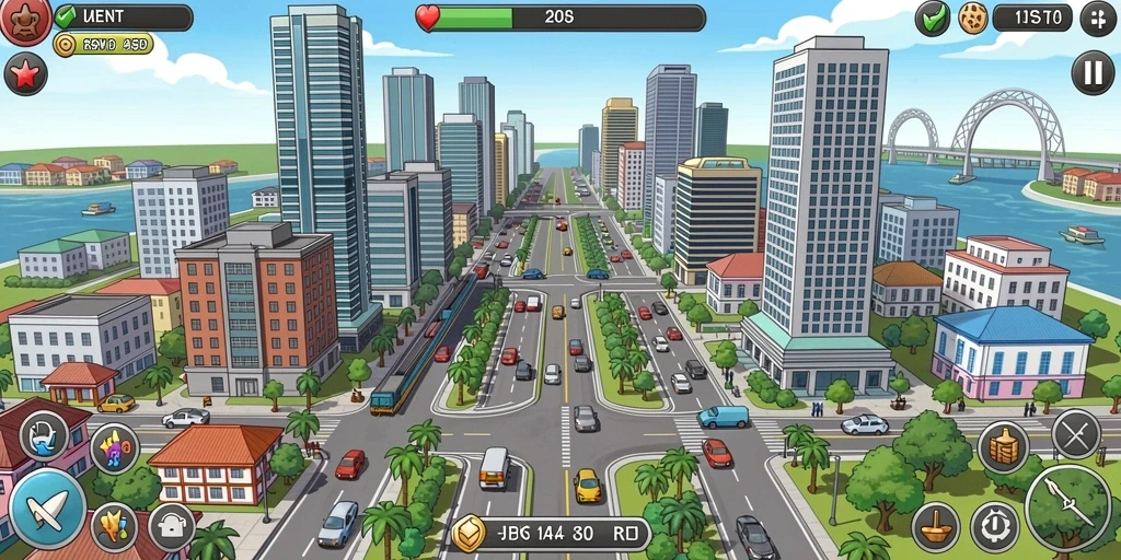 Mode multiplayer yang seru untuk bersaing.