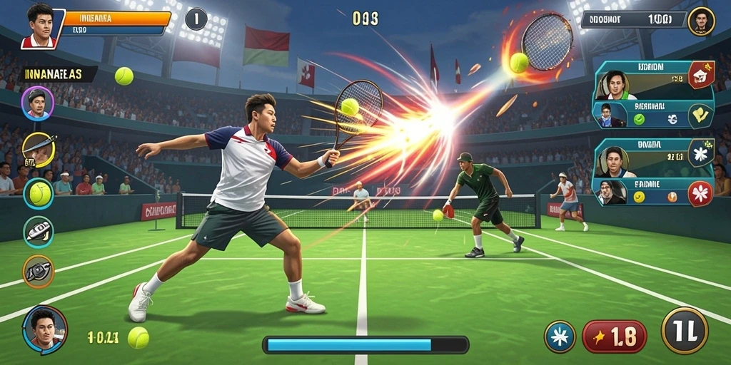 Grafis yang menawan dan interaktif saat bermain.
