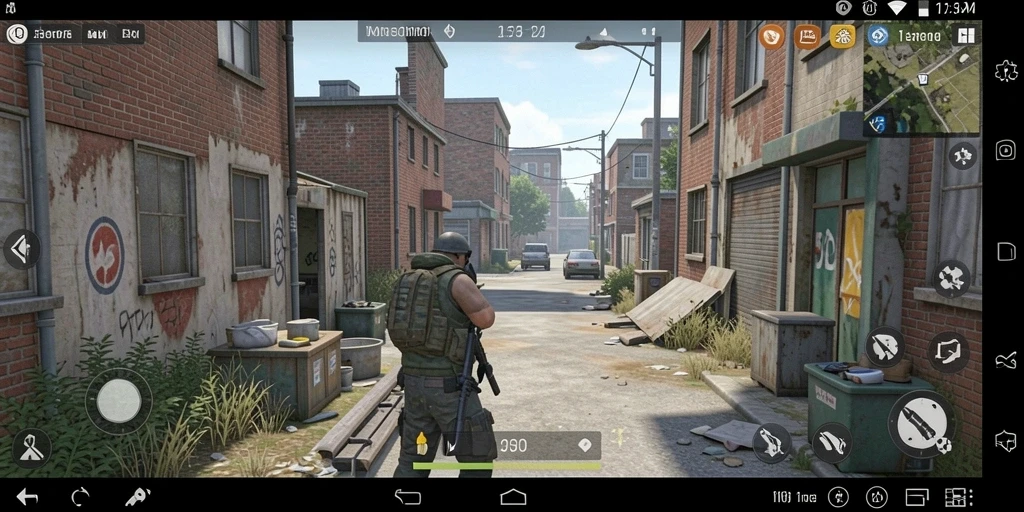 Cuplikan gameplay yang menunjukkan aksi seru dalam permainan.