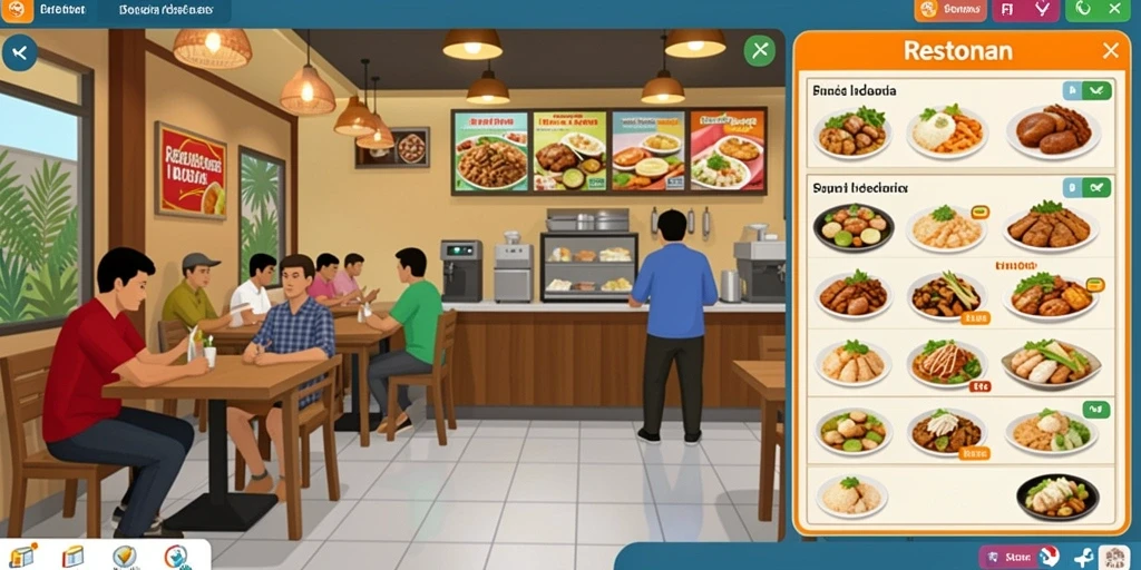 Tangkapan layar 3: Fitur sosial untuk berinteraksi dengan pemain lain.