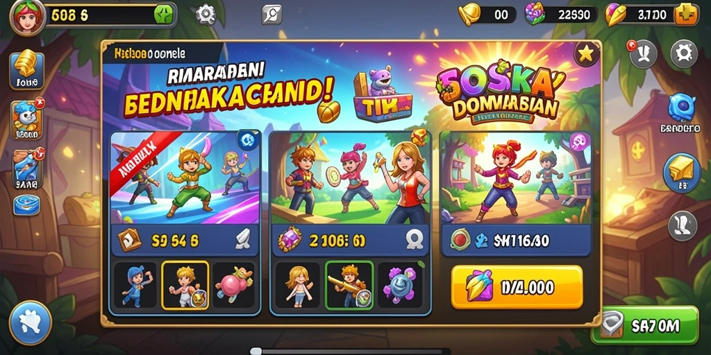 Pengalaman bermain yang seru dan menantang.